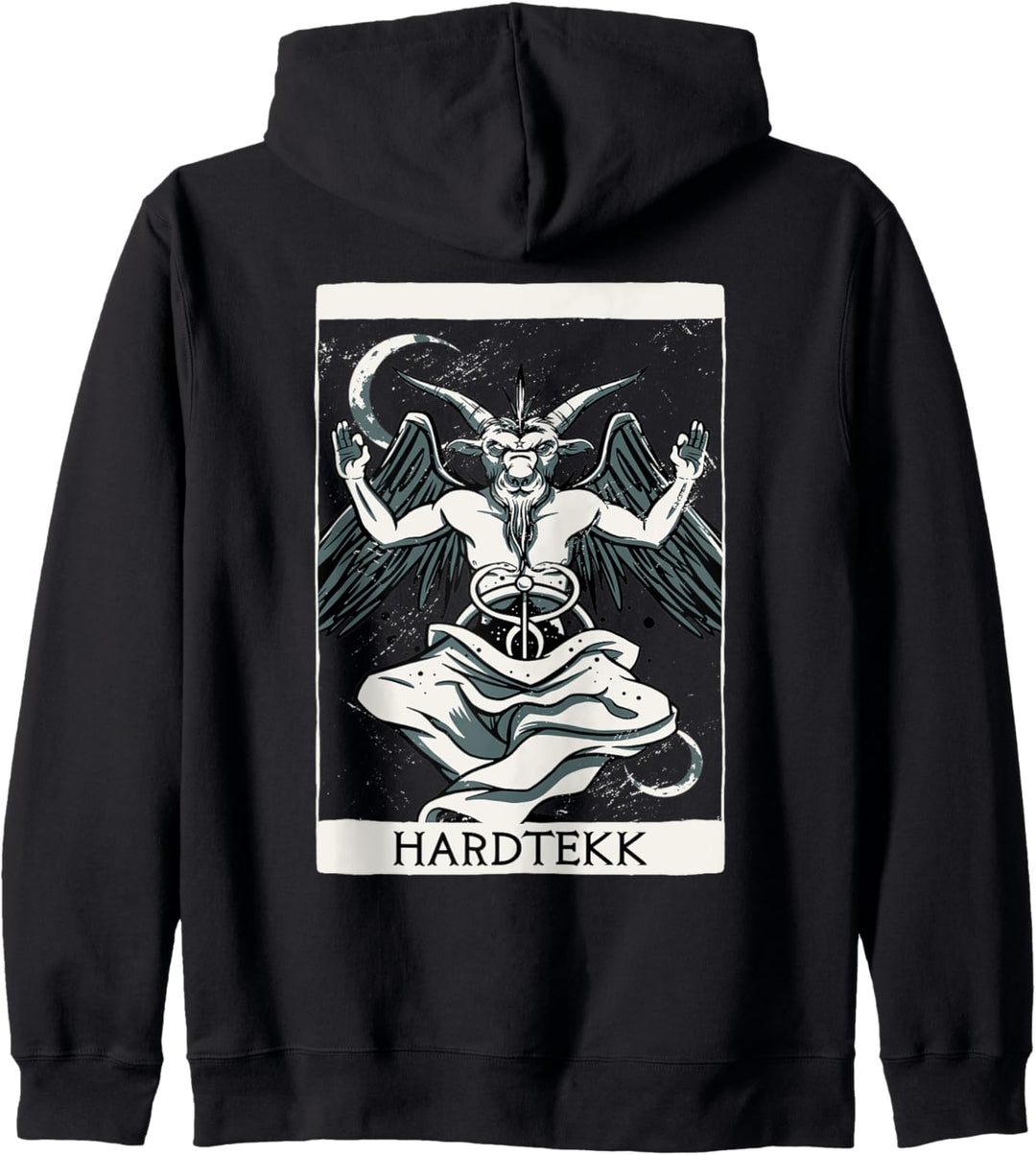 Hardtekk Merch Satan Rave Techno Festival Tekk HARDTEKK Kapuzenjacke