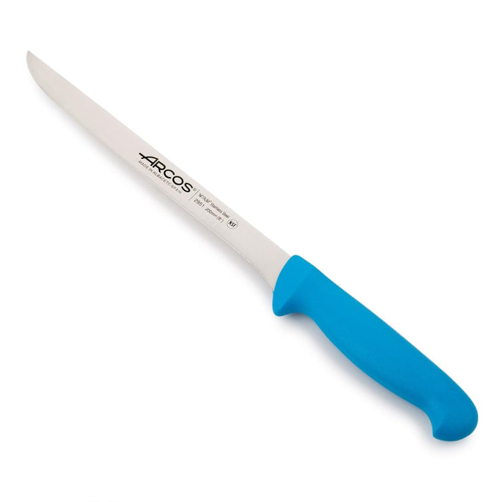 Arcos Serie 2900 - Filetmesser - Klinge Nitrum Edelstahl 200 mm - HandGriff Polypropylen Farbe Blau