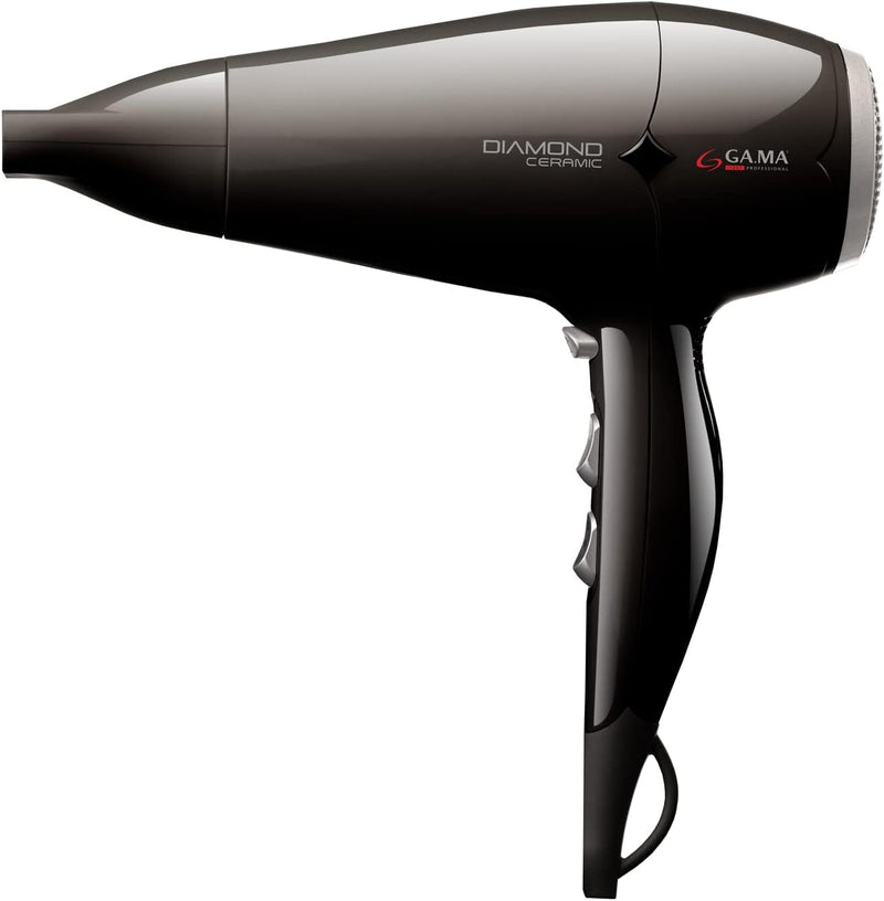 Gama Italy Professional gh0301 Haartrockner Föhn ,Schwarz