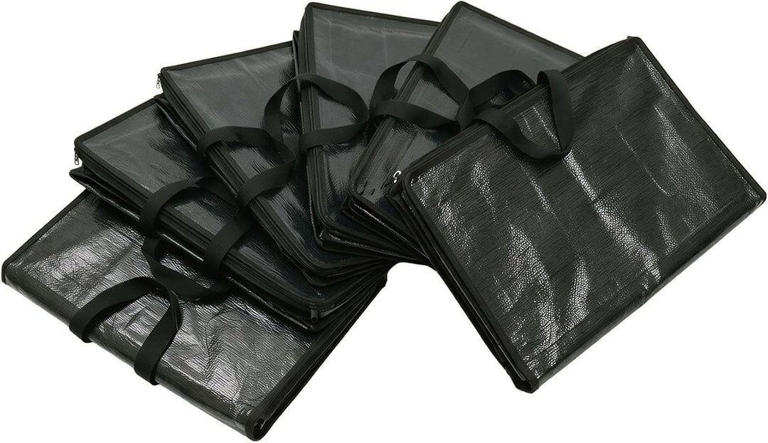 Harbour Housewares Grosse Robuste Umzugstaschen - 90L - Anthrazit