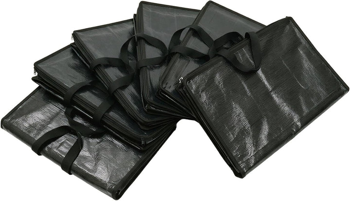 Harbour Housewares Grosse Robuste Umzugstaschen - 90L - Anthrazit