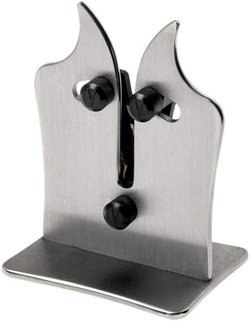 Vulkanus Unisex – Erwachsene Messerschärfer Professional G2 Schärfgerät, silber, One Size Single, Si