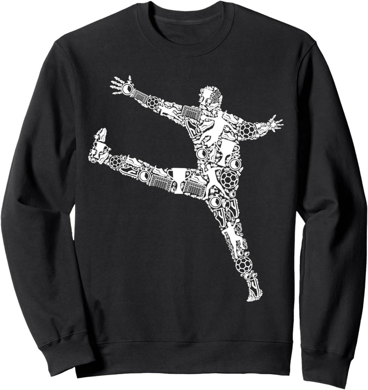 Handball Torwart Handballer Jungen Kinder Männer Sweatshirt