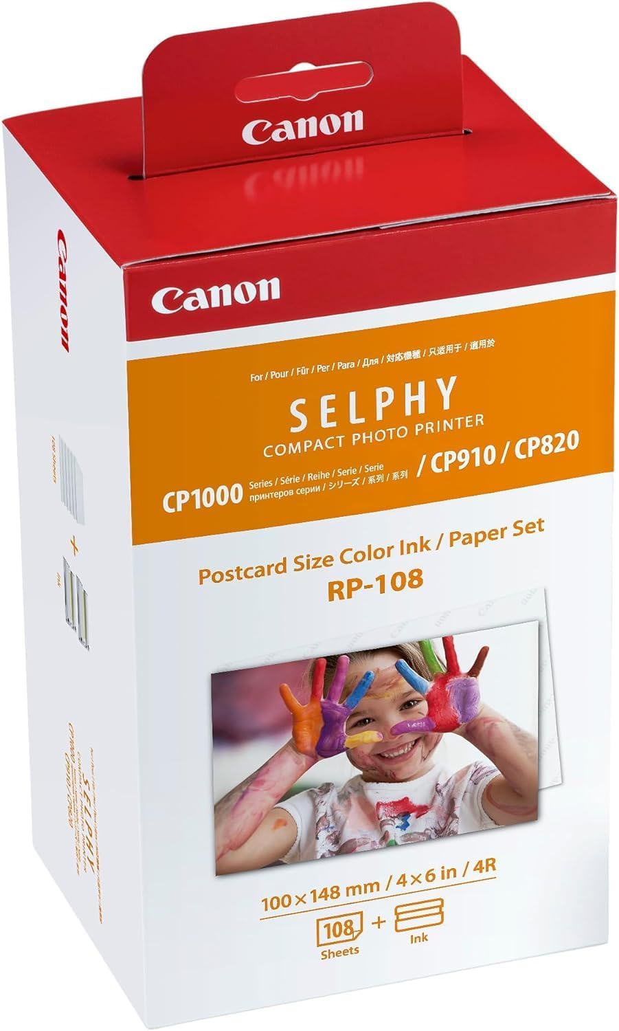 Canon Selphy CP1000 Fotodrucker 10x15 cm (mobiler Drucker, USB, 300x300 DPI, Direktdruck von kompati