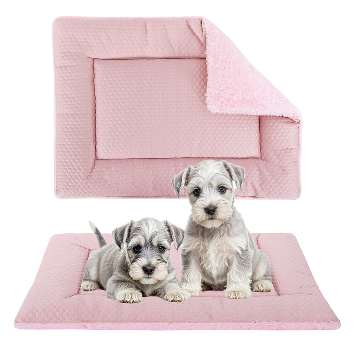 BVAGSS Hundebett Kleine Hunde Reversible, kühl und warm Matten Hundekissen, Waschbar Hundematte für