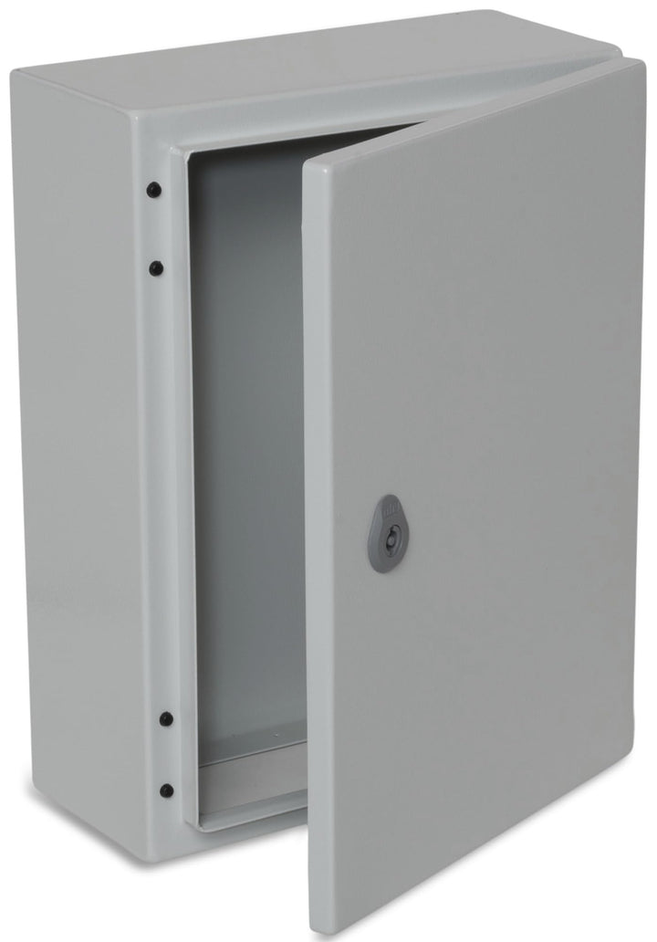 BOXEXPERT® Verteilerkasten aussen wasserdicht [Schutzklasse IP66, Stahlblech] 400x300x150mm - Serie