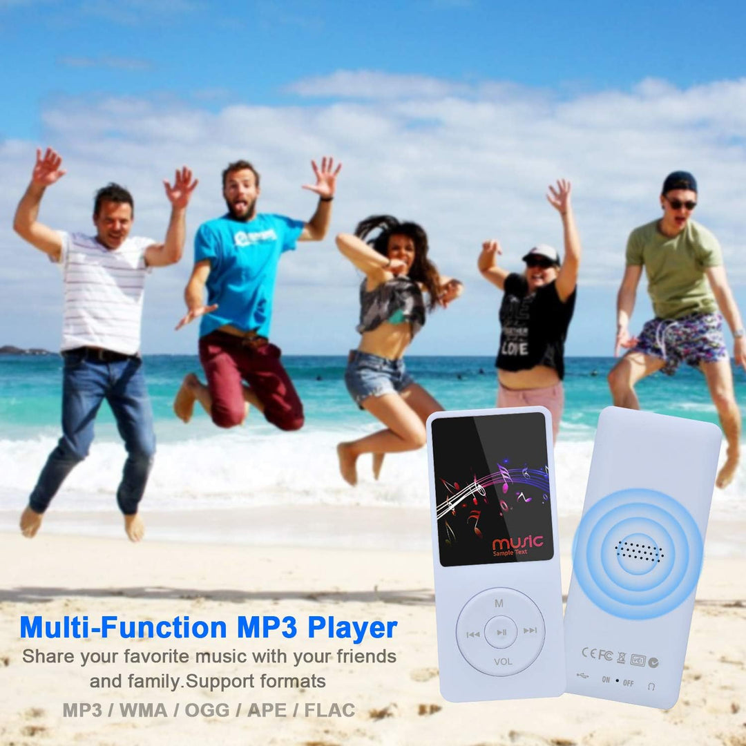 8GB Tragbare MP3 Musik Player, Support bis zu 64GB SD Speicherkarte, Lossless Sound HiFi MP3 Player,