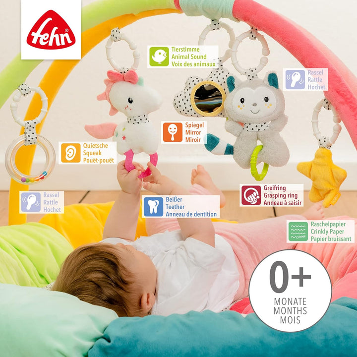 Fehn 057195 3-D-Activity-Nest Aiko & Yuki – Besonders weich gepolstert für besten Komfort – Spielspa