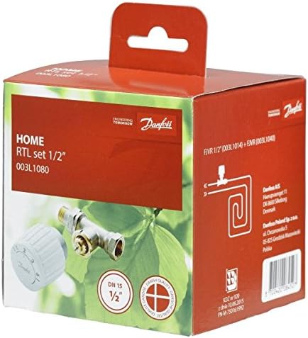 Danfoss 003L1080 Rücklauftemperaturbegrenzer, Weiss