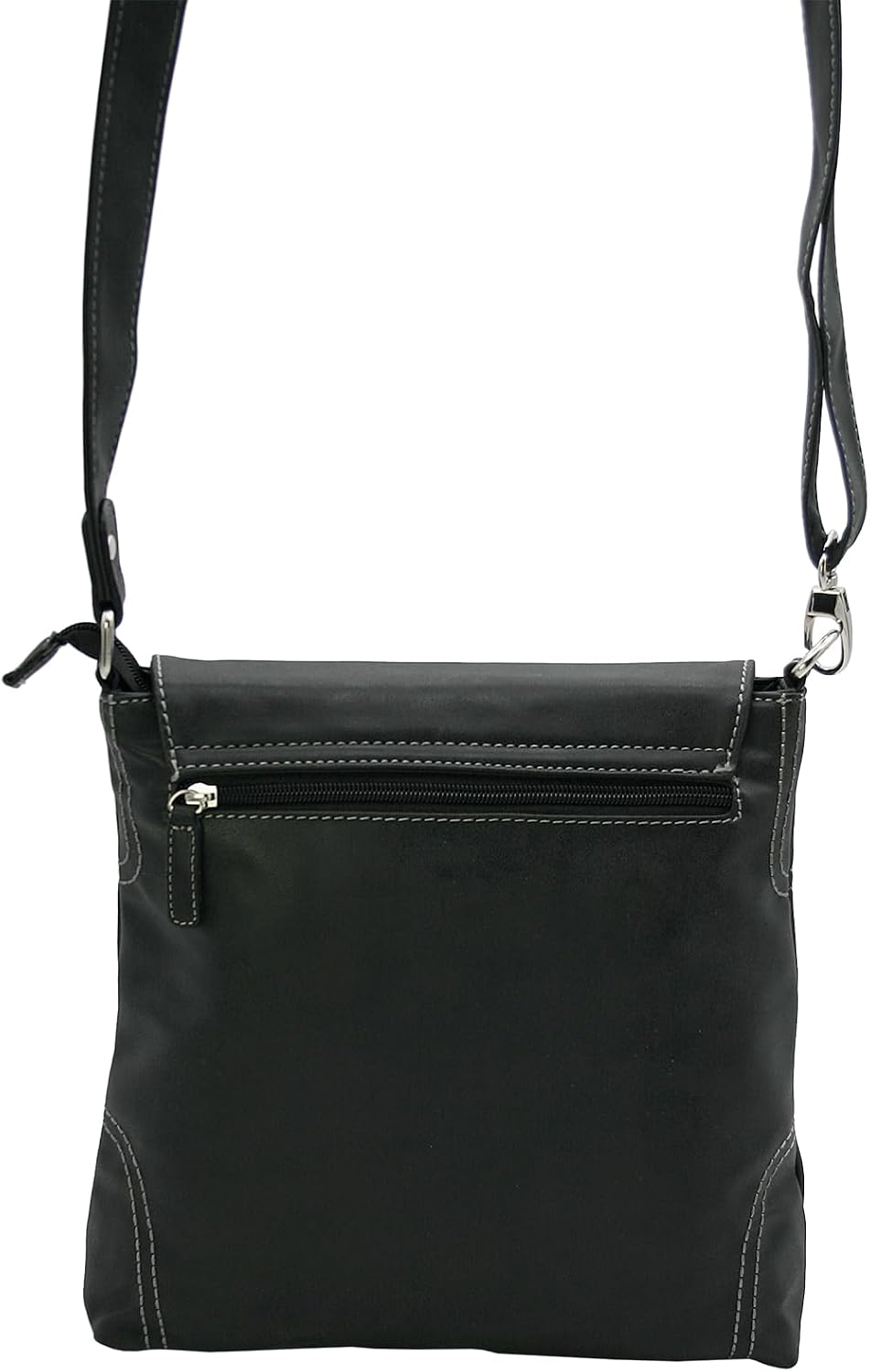 BAG STREET - Damen Handtasche mit Riegel-Magnetverschluss und Reissverschluss - 4 Liter Volumen - Um