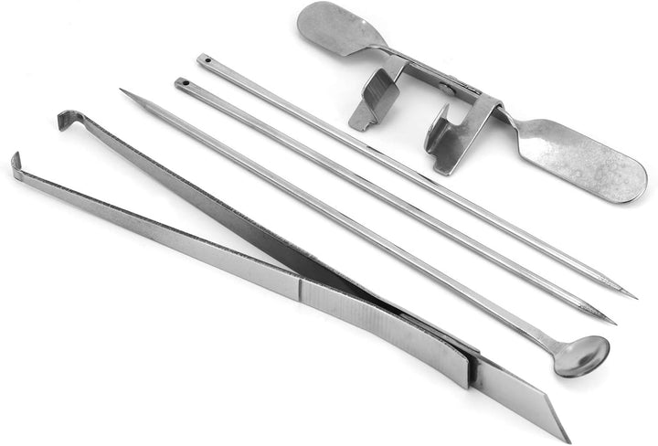 5 Stück Capon Knife Tool Edelstahl Kastration Huhn Tool Kit Geflügelfarmen Veterinärinstrument für H