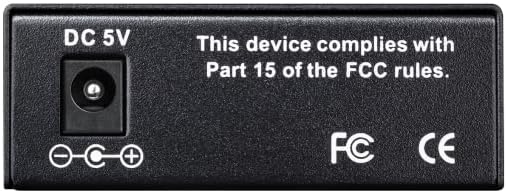 CUDY MC220P - 10/100/1000M Gigabit PoE+ Fiber Optic to RJ45 Konverter