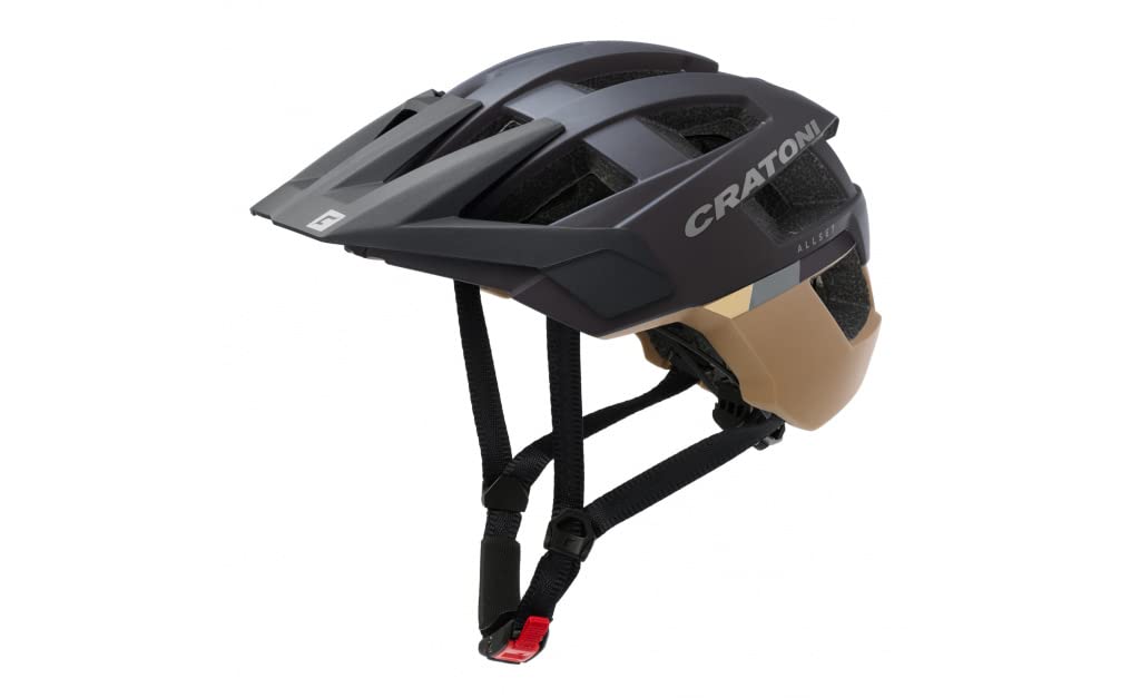 Cratoni Unisex – Erwachsene Allset Helme L Dark-Sand Matt, L Dark-Sand Matt