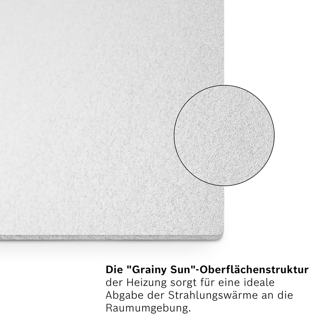 Bosch Heat Infrared 4000 P - Infrarot Wandheizung mit Set aus Funkregler und Steckdosenadapter - Ene