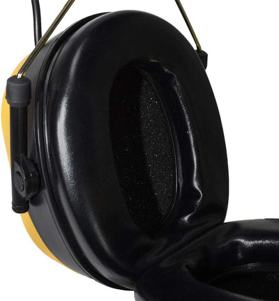 DEWALT Bluetooth Hearing Protector, Black/Yellow, Model:DPG17