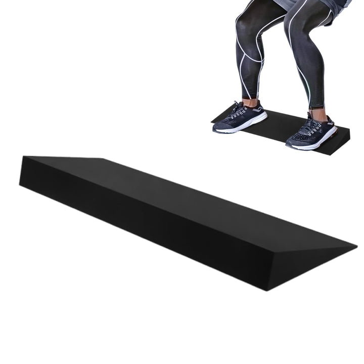 Squat Wedge, Kniebeugenblock, Hochbelastbare & Rutschfeste Squat Wedge, Wadenstrecke Mit Gewichthebe