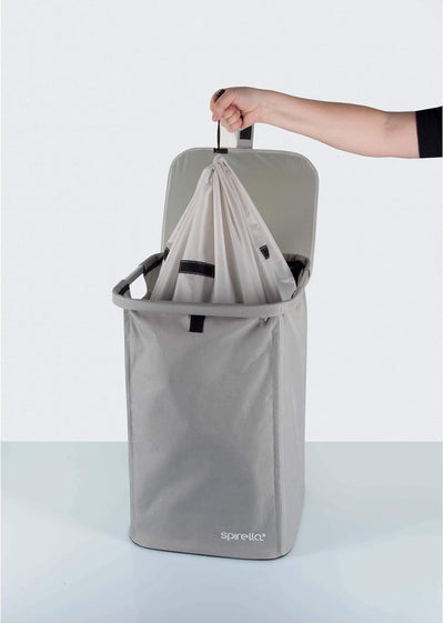 Spirella Wäschekorb Wäschesammler Wäschesack Classic L mit herausnehmbarem Wäschesack - 50 Liter - G