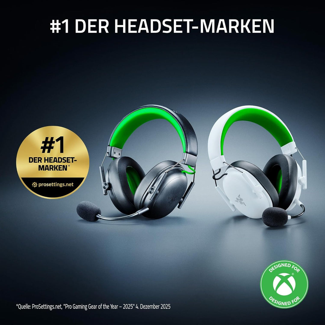 Razer BlackShark V3 X HyperSpeed for Xbox - Kabelloses E-Sport Headset - Ultra leicht 270 g - Trifor