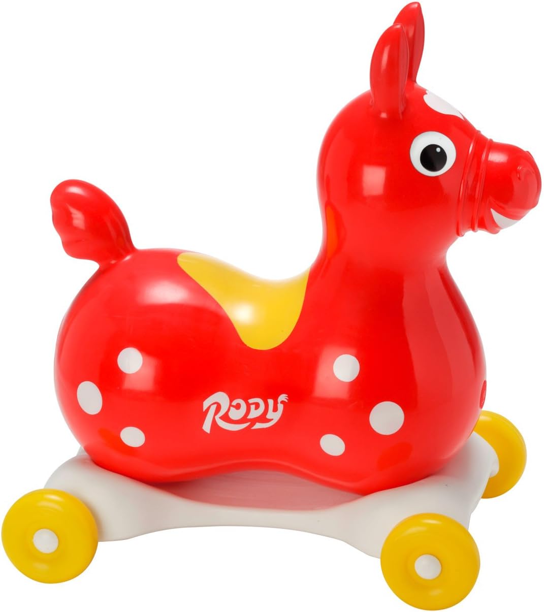 Speedy Rody mit Rollen Gelb, Gelb