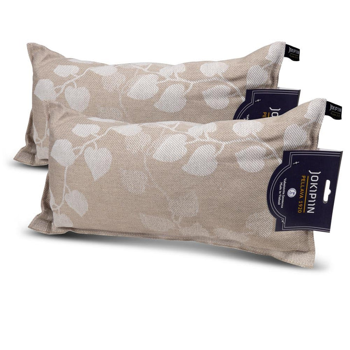 POOL Total Jokipiin Premium Saunakissen 40 x 22 cm Leinen BaumwolleReisekissen Sauna Kissen
