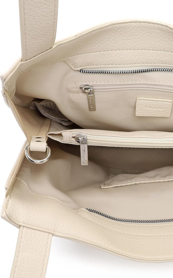 Tamaris Shopper TAS Kea 34465 Damen Handtaschen Zweifarbig Beige Einheitsgrösse, Beige Einheitsgröss