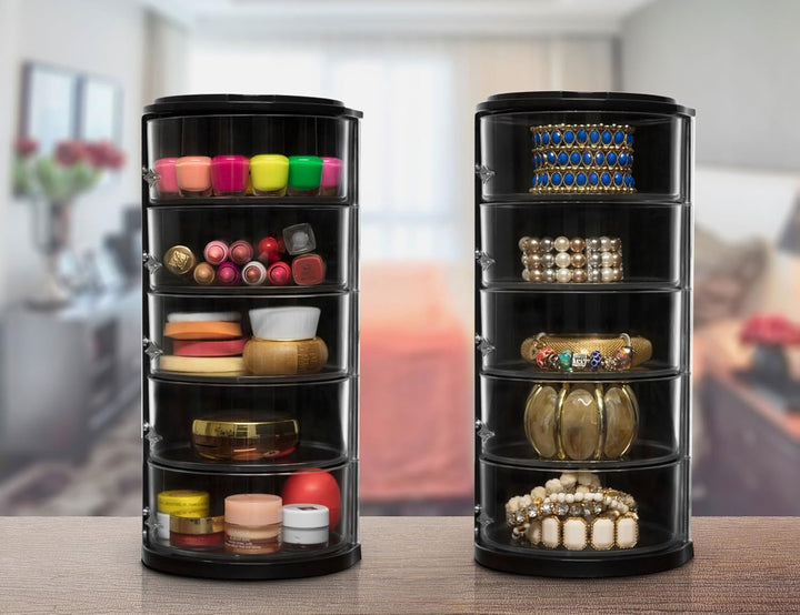 ELYPRO Gürtel-Organizer – Acryl-Organizer und Display für Accessoires wie Gürtel, Schmuck, Uhrenetui
