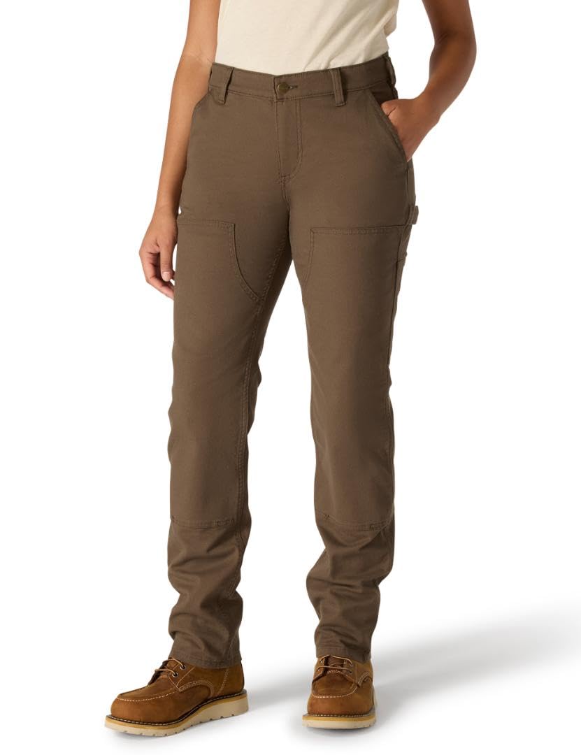 Carhartt Damen Rugged Flex Loose Fit Canvas Double-Front Work Pant Hose 44 Asphalt, 44 Asphalt