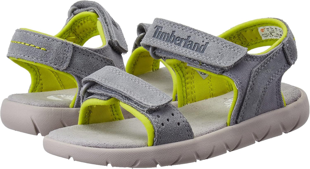 Timberland Unisex Kinder Nubble Sandal 27 EU Grau, 27 EU Grau