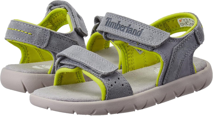 Timberland Unisex Kinder Nubble Sandal 27 EU Grau, 27 EU Grau