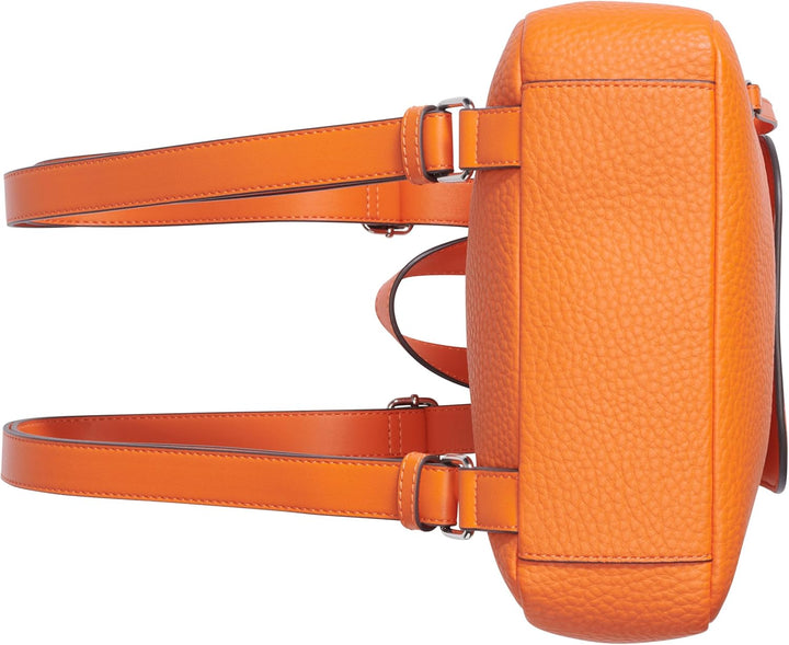 Calvin Klein Damen Elaine Bubble Lamb Novelty Key Item Flap Backpack Rucksack Mandarin, Mandarin