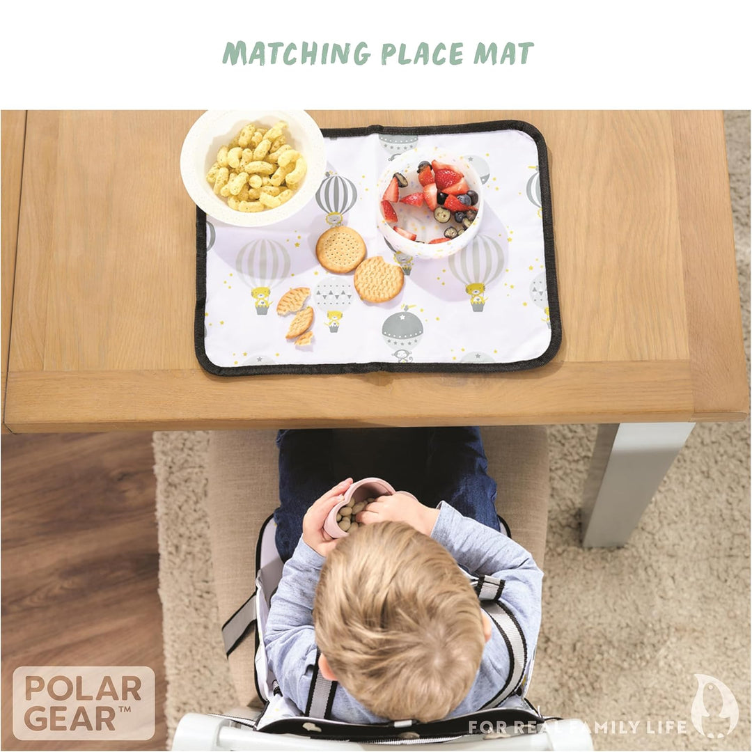 Polar Gear Alza Stuhl mit Tischset für Kinder, BPA-frei, waschbar, wiederverwendbar und zusammenklap