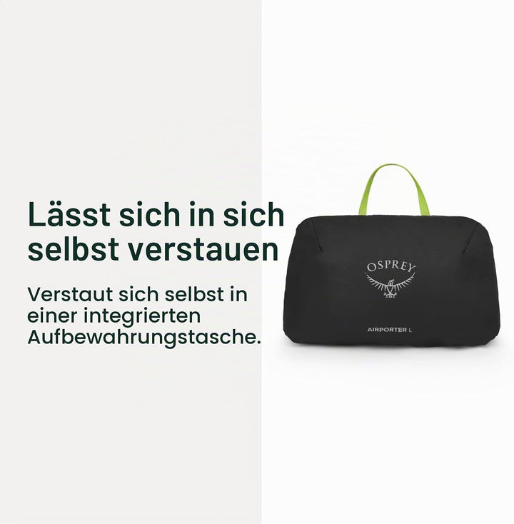 Osprey Airporter Black Large, Airporter Small