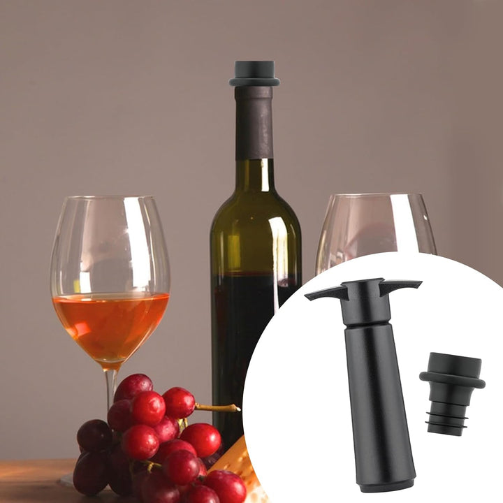 Weinverschluss Vakuum mit 24 Stopfen, Wiederverwendbarer Flaschenverschluss Wein Vakuum hält Wein Fr