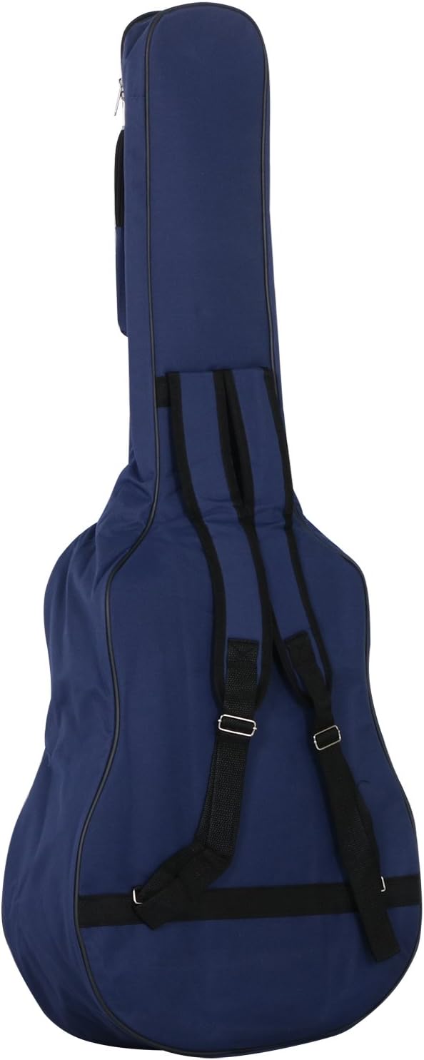 TRIXES Gitarrentasche mit Schultergurten - Wasserdichtge Gepolsterte Tasche - Bass, Akustik & Klassi