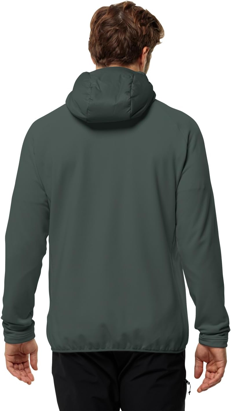 Jack Wolfskin Herren Routeburn Pro Hybrid Jacke S black olive, S black olive