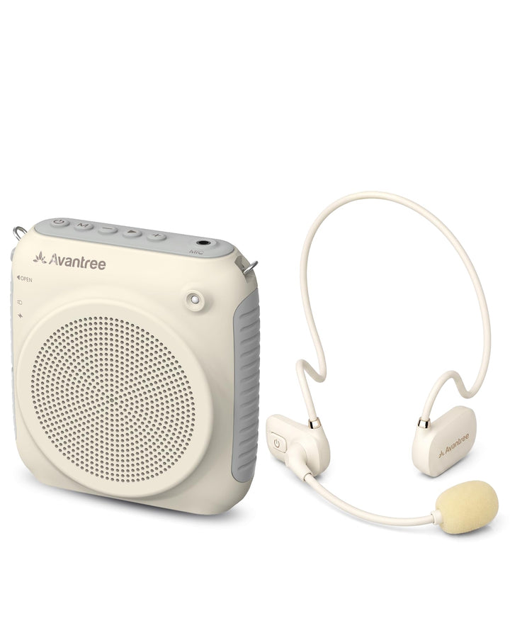 Avantree VoxAmp Lite – Kabelloser Sprachverstärker für Lehrer und Klassenzimmer, Sprechen während de