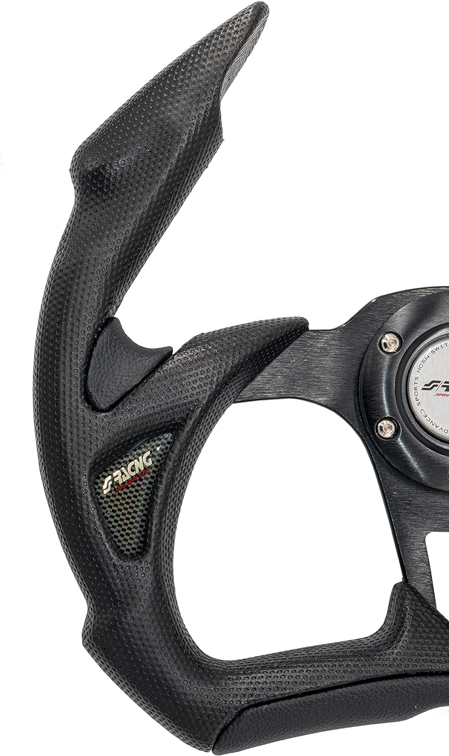 Simoni Racing X5R/P X5 Stelth Universal Steering Wheel, Schwarz