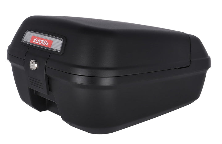 KLICKFix Unisex-Adult Citybox für Racktime Fahrradbox, Schwarz, 34,5x44x23 Single, Single