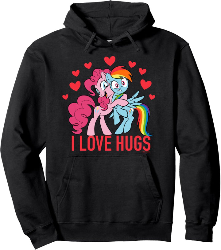 My Little Pony Valentinstag Pinkie Pie Rainbow Dash Hugs Pullover Hoodie