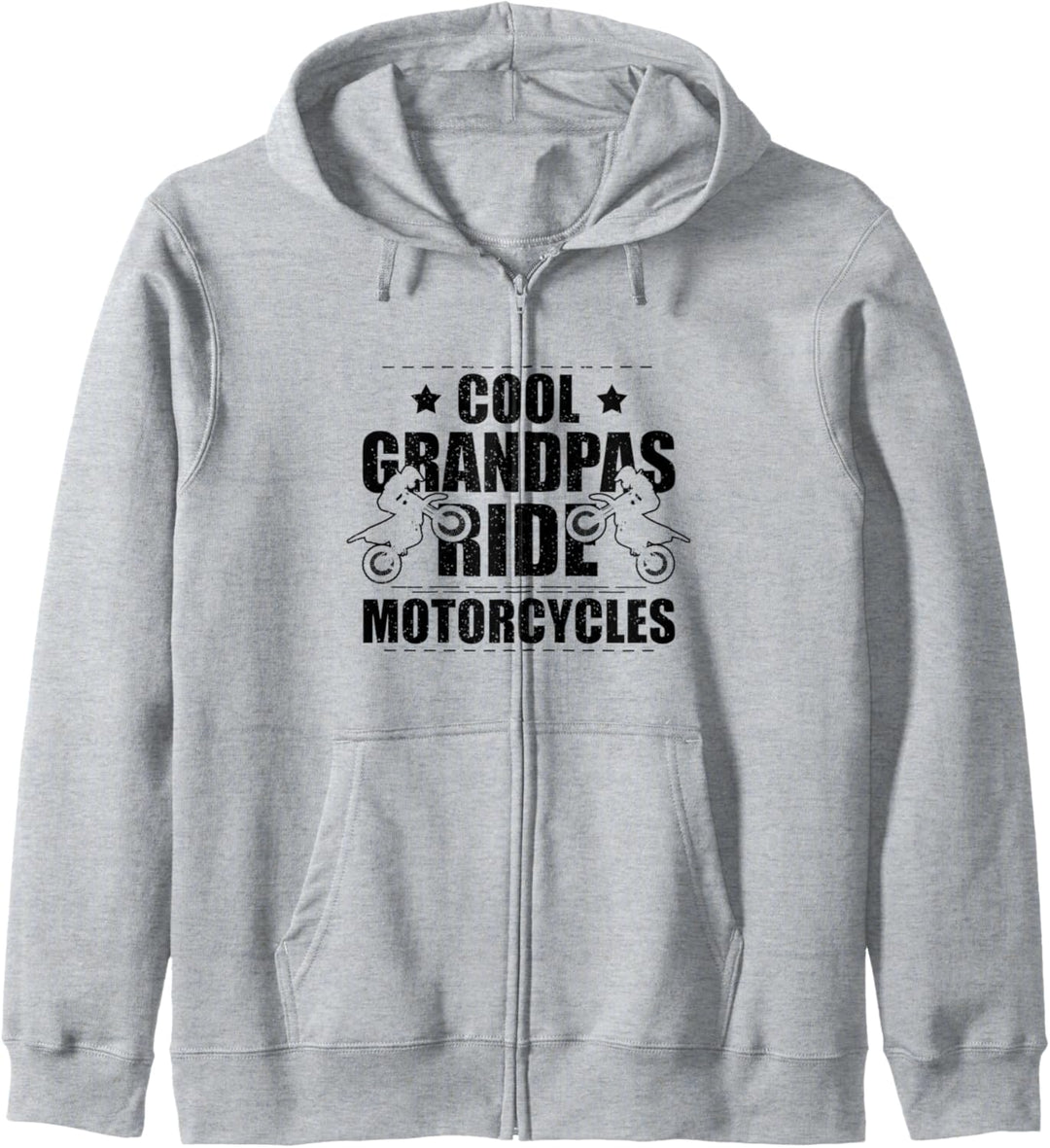 Cool Grandpas Ride Motorcycles Bike Riding Grandpa Biker Kapuzenjacke