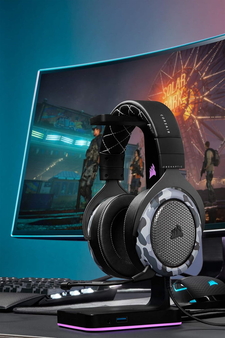 CORSAIR HS60 HAPTIC Stereo-Headset HS60 HAPTIC Tarnfarben, HS60 HAPTIC Tarnfarben