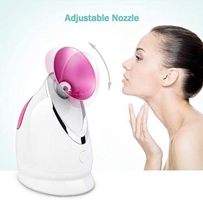 Gesichtssauna - EZBASICS Nano Ionic Gesichtsdampfer Warmer Nebel Heim-Sauna SPA Gesichts-Befeuchter