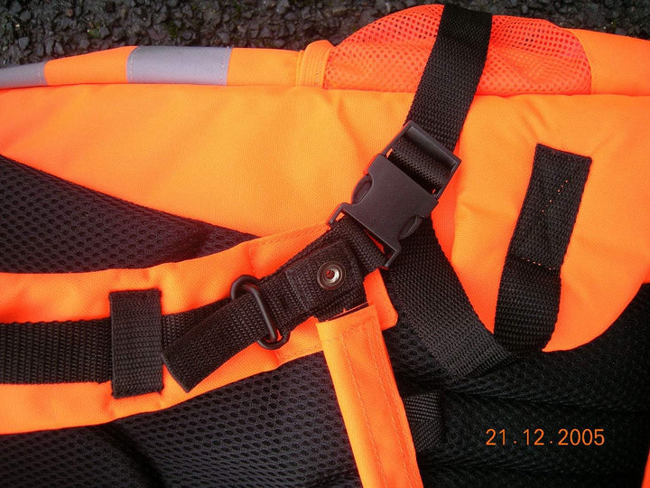 Portwest Schnellverschluss-Warnschutz-Rucksack, Grösse: Einheitsgrösse, Farbe: Orange, B904ORR