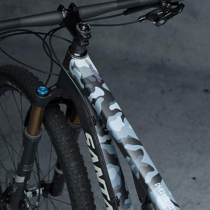 Dyedbro MTB-Rahmenschutzfolie Weiss Viking (weiss) (matt), Viking (weiss) (matt)
