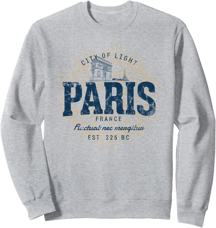 Frankreich Urlaub Souvenir Vintage Paris Sweatshirt