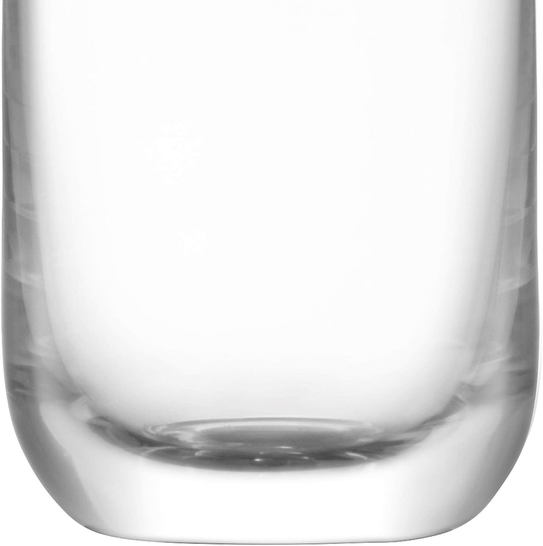 LSA Borough Longdrinkgläser 420ml Klar x 4, Longdrink