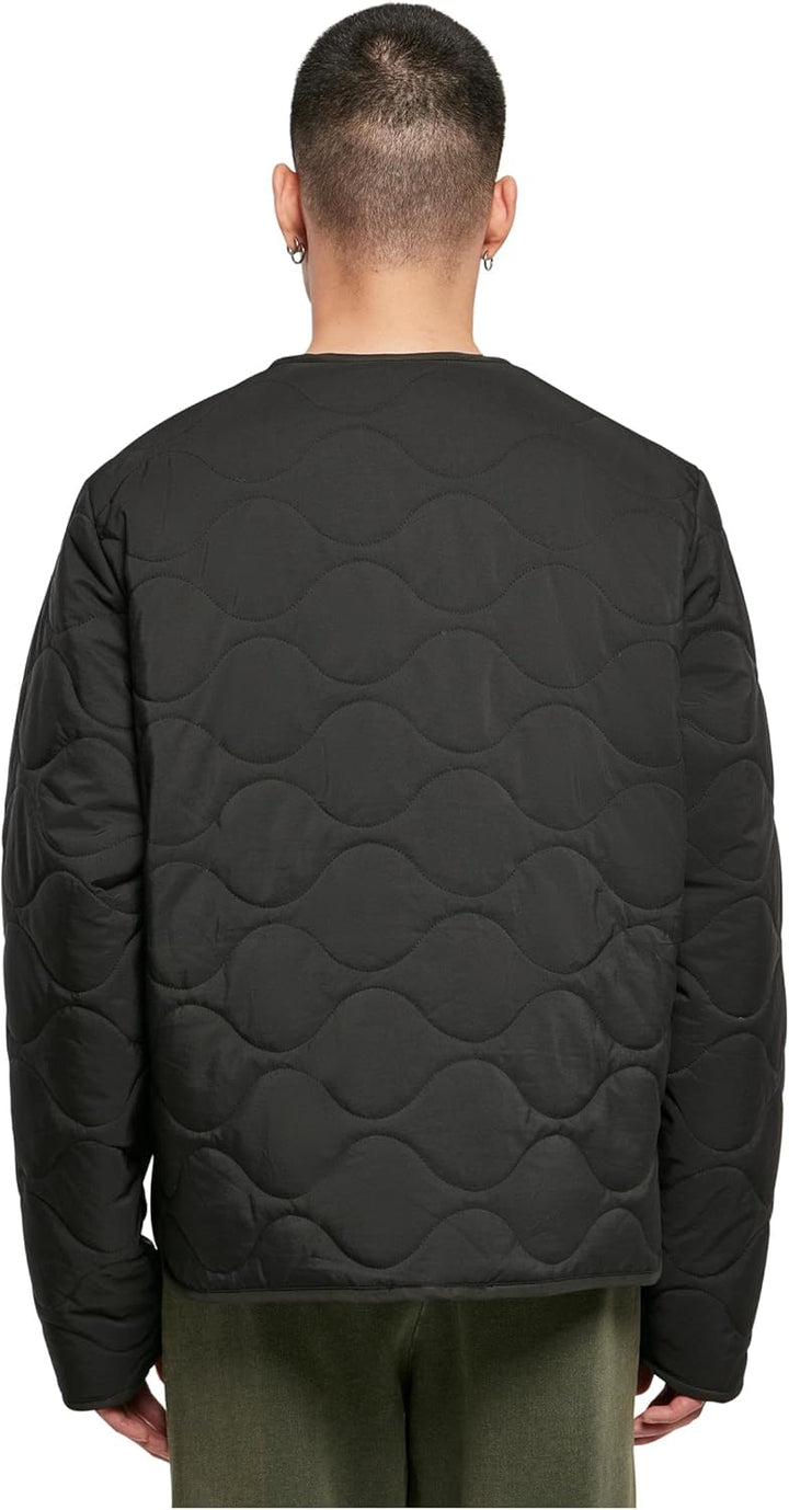 Urban Classics Herren Liner Jacket L Schwarz, L Schwarz