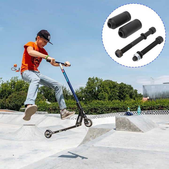 Scooter Peg Set, Chrom Molybdän Stahl Professionelle Stifte Strapazierfähiger Stunt Pedal Upgrade Fa