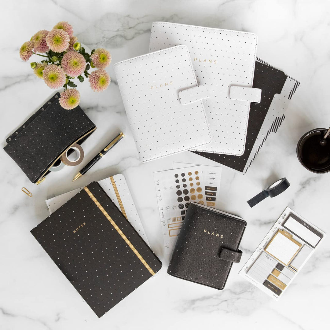 Filofax Moonlight Pocket Organiser Black 2023 22-022653