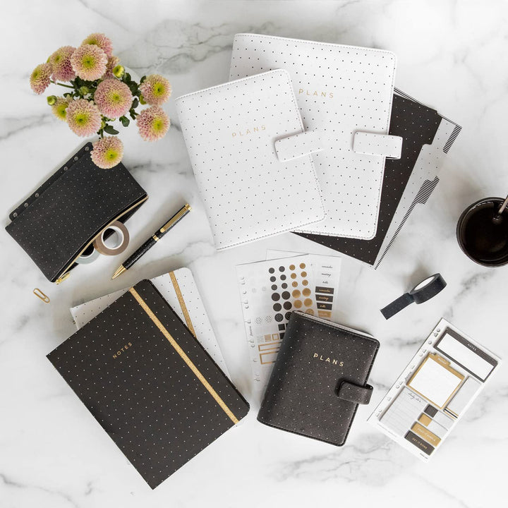 Filofax Moonlight Pocket Organiser Black 2023 22-022653